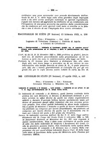 Rivista di diritto pubblico e della pubblica amministrazione in Italia. La giustizia amministrativa raccolta completa di giurisprudenza amministrativa esposta sistematicamente