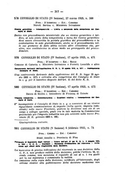 Rivista di diritto pubblico e della pubblica amministrazione in Italia. La giustizia amministrativa raccolta completa di giurisprudenza amministrativa esposta sistematicamente