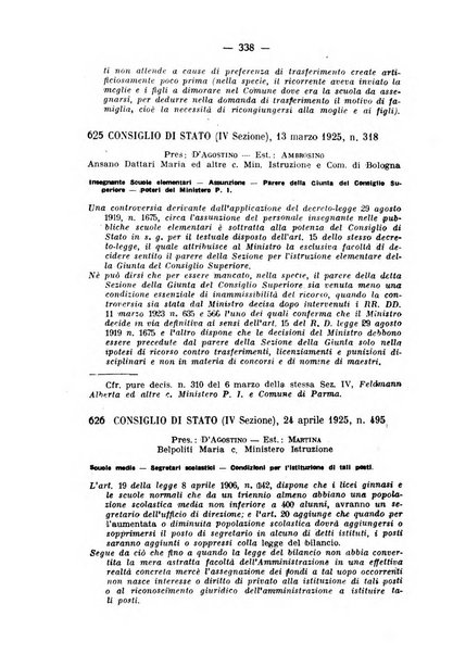 Rivista di diritto pubblico e della pubblica amministrazione in Italia. La giustizia amministrativa raccolta completa di giurisprudenza amministrativa esposta sistematicamente