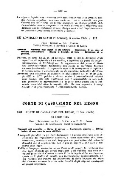 Rivista di diritto pubblico e della pubblica amministrazione in Italia. La giustizia amministrativa raccolta completa di giurisprudenza amministrativa esposta sistematicamente