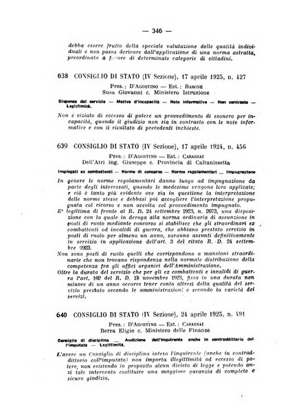 Rivista di diritto pubblico e della pubblica amministrazione in Italia. La giustizia amministrativa raccolta completa di giurisprudenza amministrativa esposta sistematicamente