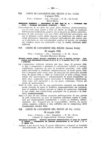 Rivista di diritto pubblico e della pubblica amministrazione in Italia. La giustizia amministrativa raccolta completa di giurisprudenza amministrativa esposta sistematicamente