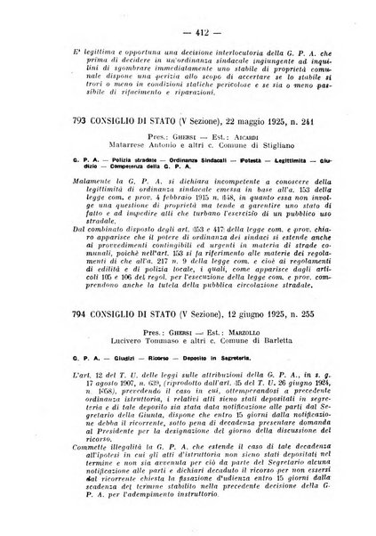 Rivista di diritto pubblico e della pubblica amministrazione in Italia. La giustizia amministrativa raccolta completa di giurisprudenza amministrativa esposta sistematicamente