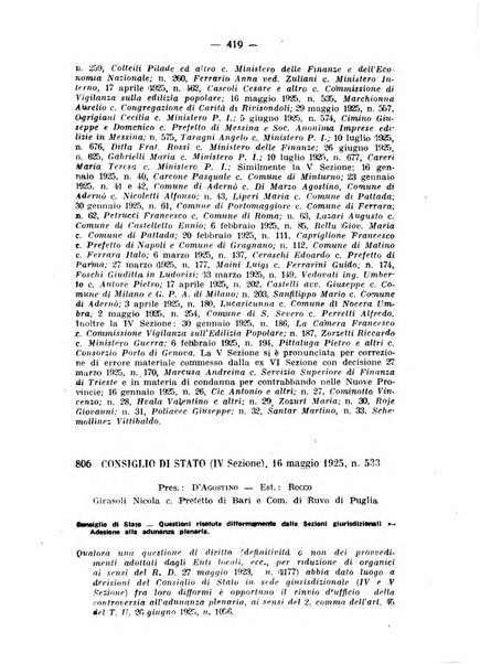 Rivista di diritto pubblico e della pubblica amministrazione in Italia. La giustizia amministrativa raccolta completa di giurisprudenza amministrativa esposta sistematicamente