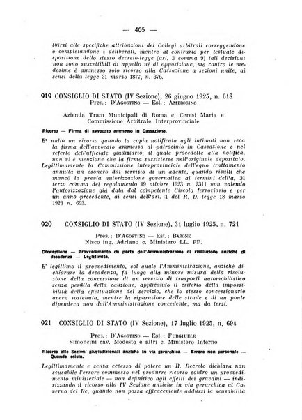 Rivista di diritto pubblico e della pubblica amministrazione in Italia. La giustizia amministrativa raccolta completa di giurisprudenza amministrativa esposta sistematicamente