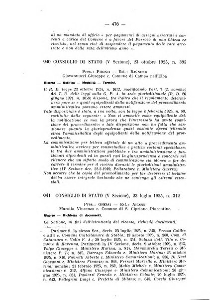 Rivista di diritto pubblico e della pubblica amministrazione in Italia. La giustizia amministrativa raccolta completa di giurisprudenza amministrativa esposta sistematicamente