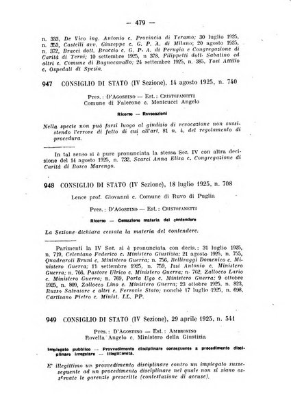 Rivista di diritto pubblico e della pubblica amministrazione in Italia. La giustizia amministrativa raccolta completa di giurisprudenza amministrativa esposta sistematicamente