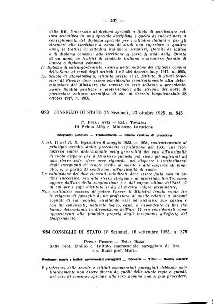 Rivista di diritto pubblico e della pubblica amministrazione in Italia. La giustizia amministrativa raccolta completa di giurisprudenza amministrativa esposta sistematicamente