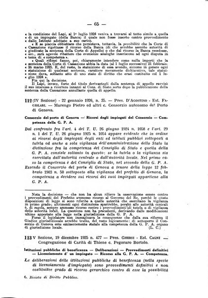 Rivista di diritto pubblico e della pubblica amministrazione in Italia. La giustizia amministrativa raccolta completa di giurisprudenza amministrativa esposta sistematicamente