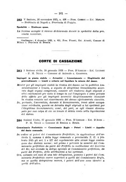 Rivista di diritto pubblico e della pubblica amministrazione in Italia. La giustizia amministrativa raccolta completa di giurisprudenza amministrativa esposta sistematicamente