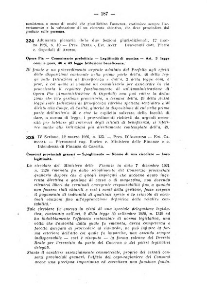 Rivista di diritto pubblico e della pubblica amministrazione in Italia. La giustizia amministrativa raccolta completa di giurisprudenza amministrativa esposta sistematicamente