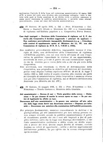 Rivista di diritto pubblico e della pubblica amministrazione in Italia. La giustizia amministrativa raccolta completa di giurisprudenza amministrativa esposta sistematicamente