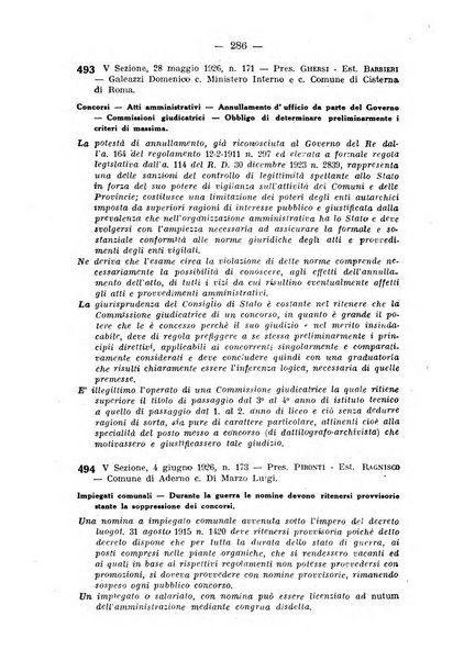 Rivista di diritto pubblico e della pubblica amministrazione in Italia. La giustizia amministrativa raccolta completa di giurisprudenza amministrativa esposta sistematicamente