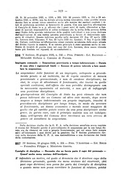 Rivista di diritto pubblico e della pubblica amministrazione in Italia. La giustizia amministrativa raccolta completa di giurisprudenza amministrativa esposta sistematicamente