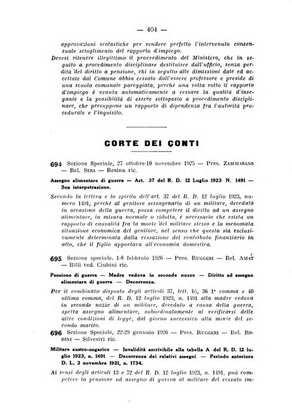 Rivista di diritto pubblico e della pubblica amministrazione in Italia. La giustizia amministrativa raccolta completa di giurisprudenza amministrativa esposta sistematicamente