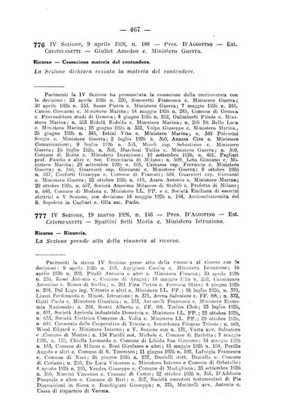 Rivista di diritto pubblico e della pubblica amministrazione in Italia. La giustizia amministrativa raccolta completa di giurisprudenza amministrativa esposta sistematicamente