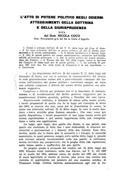 Rivista di diritto pubblico e della pubblica amministrazione in Italia. La giustizia amministrativa raccolta completa di giurisprudenza amministrativa esposta sistematicamente