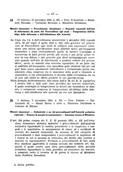 Rivista di diritto pubblico e della pubblica amministrazione in Italia. La giustizia amministrativa raccolta completa di giurisprudenza amministrativa esposta sistematicamente
