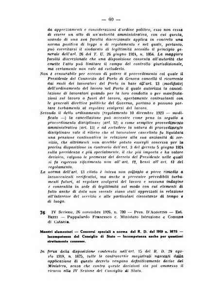 Rivista di diritto pubblico e della pubblica amministrazione in Italia. La giustizia amministrativa raccolta completa di giurisprudenza amministrativa esposta sistematicamente