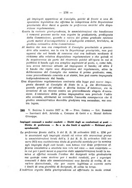 Rivista di diritto pubblico e della pubblica amministrazione in Italia. La giustizia amministrativa raccolta completa di giurisprudenza amministrativa esposta sistematicamente