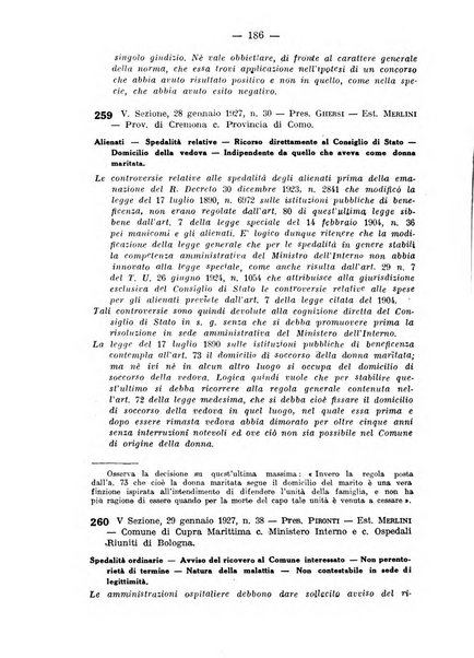 Rivista di diritto pubblico e della pubblica amministrazione in Italia. La giustizia amministrativa raccolta completa di giurisprudenza amministrativa esposta sistematicamente