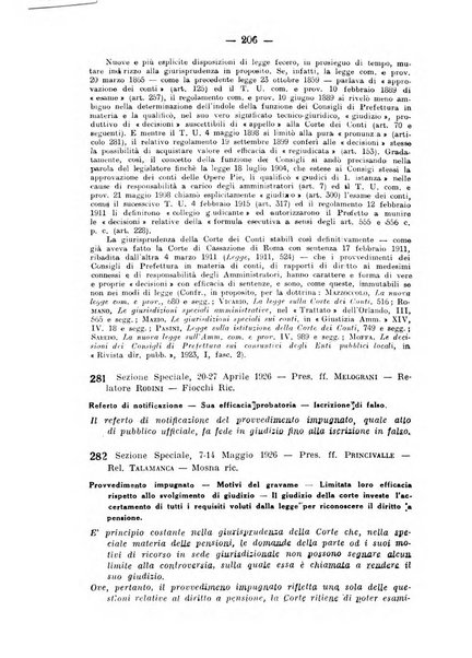 Rivista di diritto pubblico e della pubblica amministrazione in Italia. La giustizia amministrativa raccolta completa di giurisprudenza amministrativa esposta sistematicamente