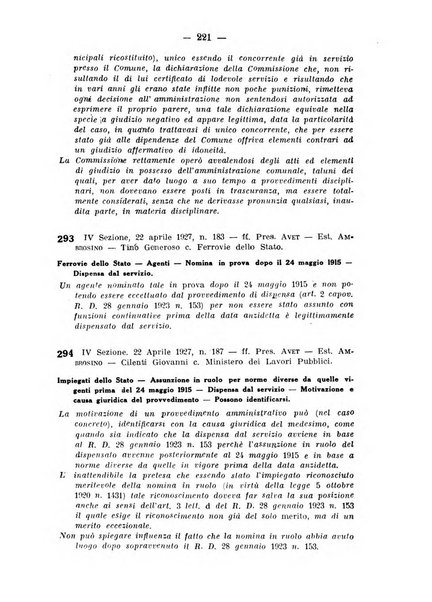 Rivista di diritto pubblico e della pubblica amministrazione in Italia. La giustizia amministrativa raccolta completa di giurisprudenza amministrativa esposta sistematicamente