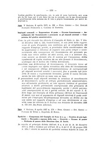 Rivista di diritto pubblico e della pubblica amministrazione in Italia. La giustizia amministrativa raccolta completa di giurisprudenza amministrativa esposta sistematicamente