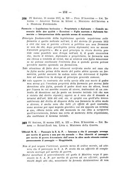 Rivista di diritto pubblico e della pubblica amministrazione in Italia. La giustizia amministrativa raccolta completa di giurisprudenza amministrativa esposta sistematicamente