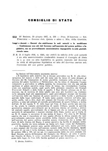 Rivista di diritto pubblico e della pubblica amministrazione in Italia. La giustizia amministrativa raccolta completa di giurisprudenza amministrativa esposta sistematicamente