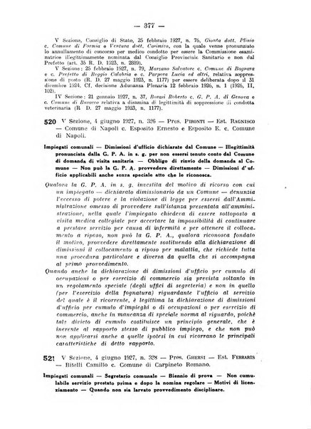 Rivista di diritto pubblico e della pubblica amministrazione in Italia. La giustizia amministrativa raccolta completa di giurisprudenza amministrativa esposta sistematicamente