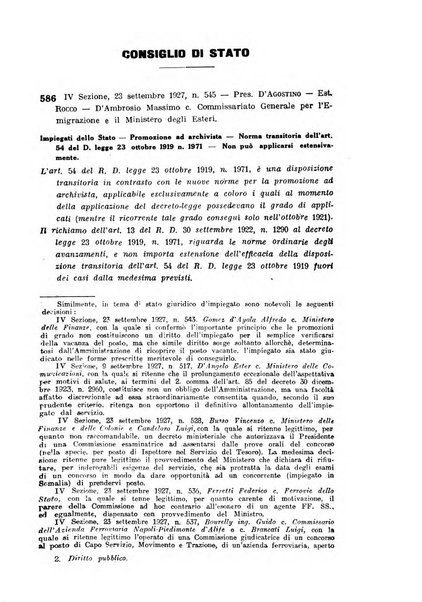 Rivista di diritto pubblico e della pubblica amministrazione in Italia. La giustizia amministrativa raccolta completa di giurisprudenza amministrativa esposta sistematicamente