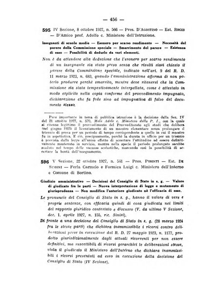 Rivista di diritto pubblico e della pubblica amministrazione in Italia. La giustizia amministrativa raccolta completa di giurisprudenza amministrativa esposta sistematicamente