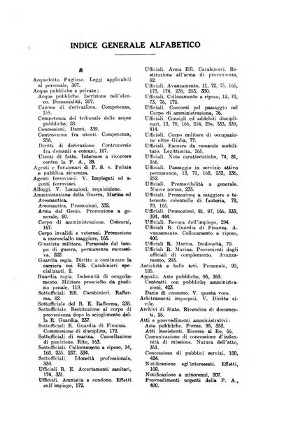 Rivista di diritto pubblico e della pubblica amministrazione in Italia. La giustizia amministrativa raccolta completa di giurisprudenza amministrativa esposta sistematicamente