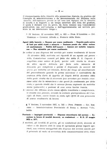 Rivista di diritto pubblico e della pubblica amministrazione in Italia. La giustizia amministrativa raccolta completa di giurisprudenza amministrativa esposta sistematicamente