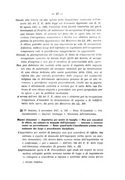 Rivista di diritto pubblico e della pubblica amministrazione in Italia. La giustizia amministrativa raccolta completa di giurisprudenza amministrativa esposta sistematicamente