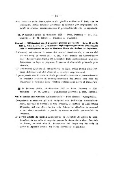 Rivista di diritto pubblico e della pubblica amministrazione in Italia. La giustizia amministrativa raccolta completa di giurisprudenza amministrativa esposta sistematicamente