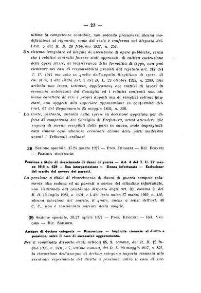 Rivista di diritto pubblico e della pubblica amministrazione in Italia. La giustizia amministrativa raccolta completa di giurisprudenza amministrativa esposta sistematicamente