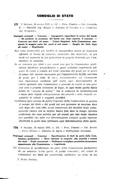 Rivista di diritto pubblico e della pubblica amministrazione in Italia. La giustizia amministrativa raccolta completa di giurisprudenza amministrativa esposta sistematicamente