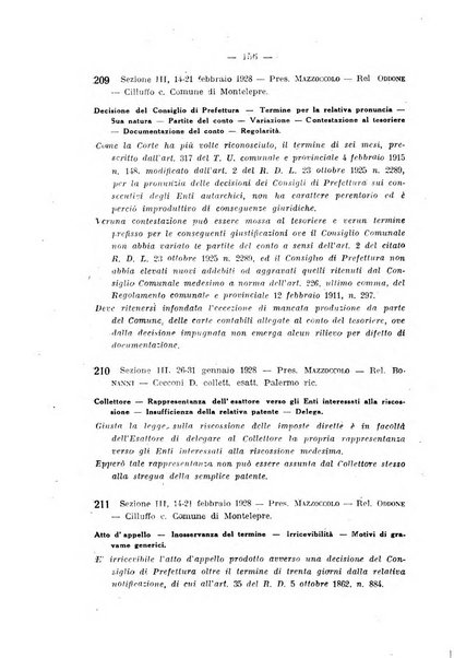 Rivista di diritto pubblico e della pubblica amministrazione in Italia. La giustizia amministrativa raccolta completa di giurisprudenza amministrativa esposta sistematicamente