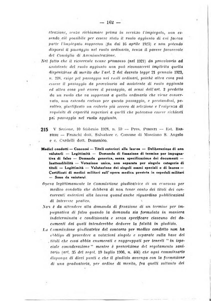 Rivista di diritto pubblico e della pubblica amministrazione in Italia. La giustizia amministrativa raccolta completa di giurisprudenza amministrativa esposta sistematicamente