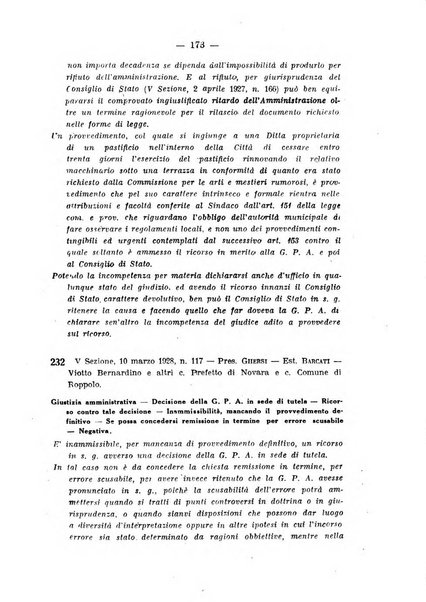 Rivista di diritto pubblico e della pubblica amministrazione in Italia. La giustizia amministrativa raccolta completa di giurisprudenza amministrativa esposta sistematicamente