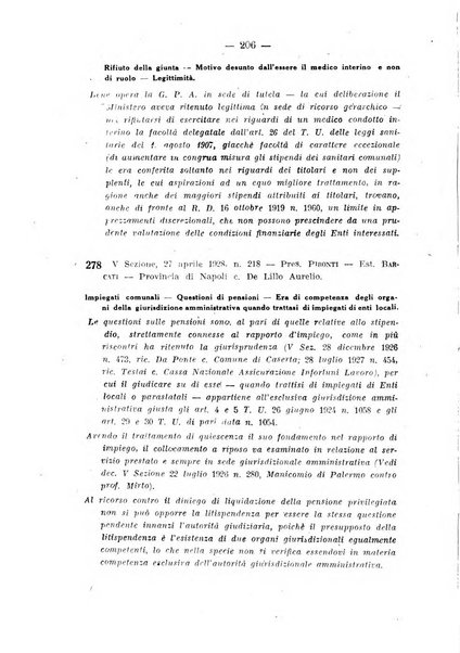 Rivista di diritto pubblico e della pubblica amministrazione in Italia. La giustizia amministrativa raccolta completa di giurisprudenza amministrativa esposta sistematicamente