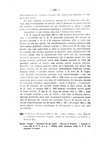 Rivista di diritto pubblico e della pubblica amministrazione in Italia. La giustizia amministrativa raccolta completa di giurisprudenza amministrativa esposta sistematicamente