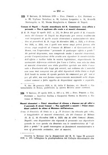 Rivista di diritto pubblico e della pubblica amministrazione in Italia. La giustizia amministrativa raccolta completa di giurisprudenza amministrativa esposta sistematicamente