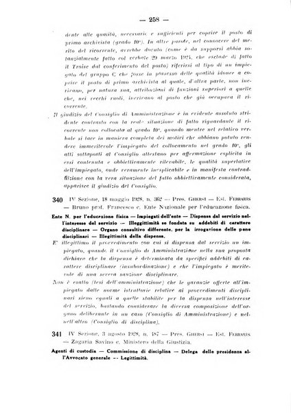 Rivista di diritto pubblico e della pubblica amministrazione in Italia. La giustizia amministrativa raccolta completa di giurisprudenza amministrativa esposta sistematicamente