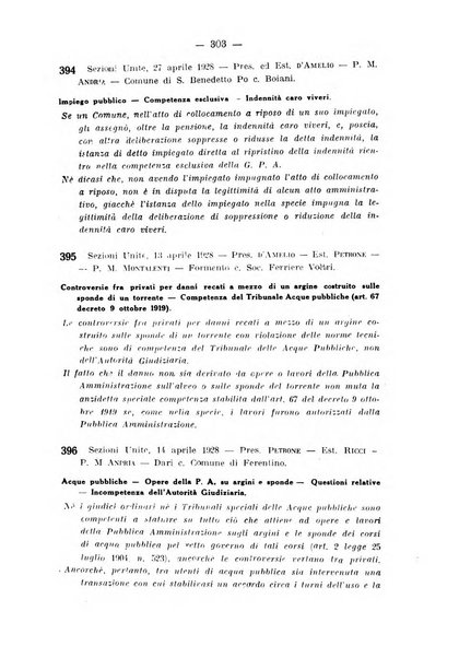 Rivista di diritto pubblico e della pubblica amministrazione in Italia. La giustizia amministrativa raccolta completa di giurisprudenza amministrativa esposta sistematicamente