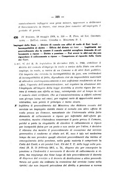 Rivista di diritto pubblico e della pubblica amministrazione in Italia. La giustizia amministrativa raccolta completa di giurisprudenza amministrativa esposta sistematicamente