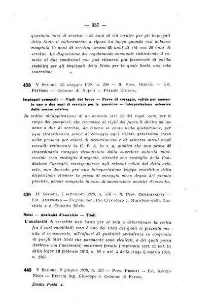 Rivista di diritto pubblico e della pubblica amministrazione in Italia. La giustizia amministrativa raccolta completa di giurisprudenza amministrativa esposta sistematicamente