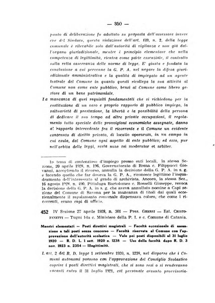 Rivista di diritto pubblico e della pubblica amministrazione in Italia. La giustizia amministrativa raccolta completa di giurisprudenza amministrativa esposta sistematicamente